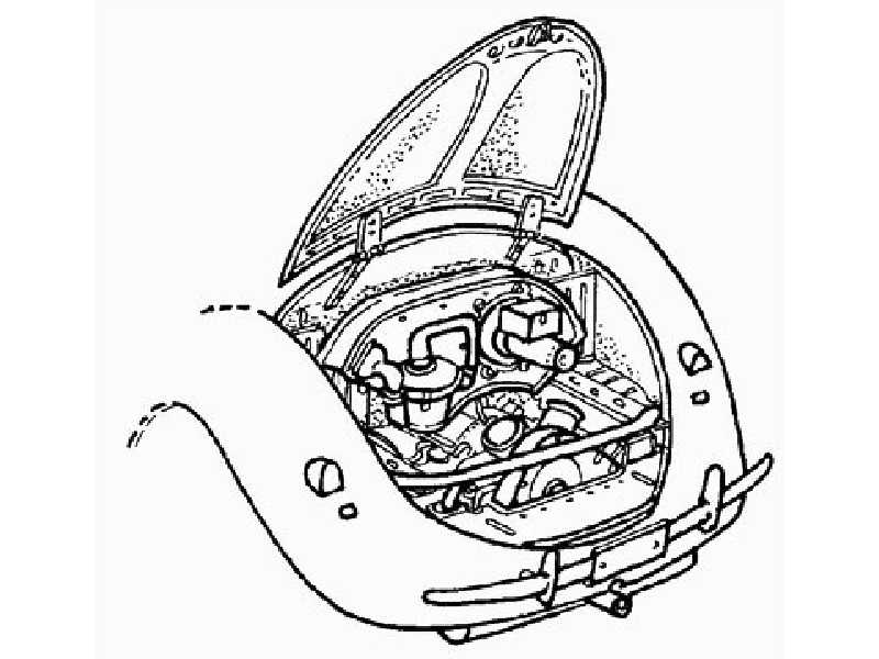 VW Beetle - engine set - image 1