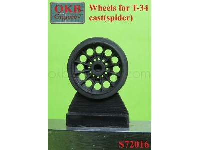 Wheels For T-34,cast(Spider) - image 1