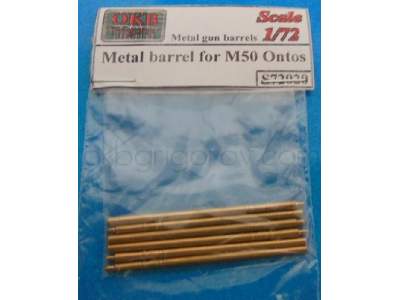Metal Barrel For M50 Ontos (6 Per Set) - image 1