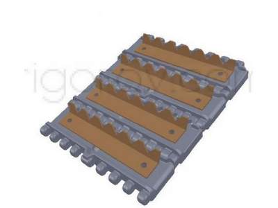 Grousers For T-34 Tracks, Mod. 1940 (90 Per Set) - image 2