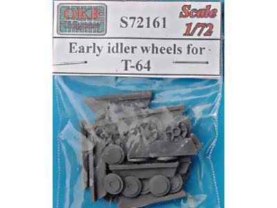 Early Idler Wheels For T-64 (14 Per Set) - image 1
