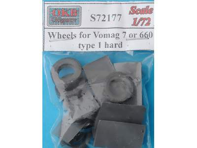 Wheels For Vomag 7 Or 660, Type 1 Hard - image 1