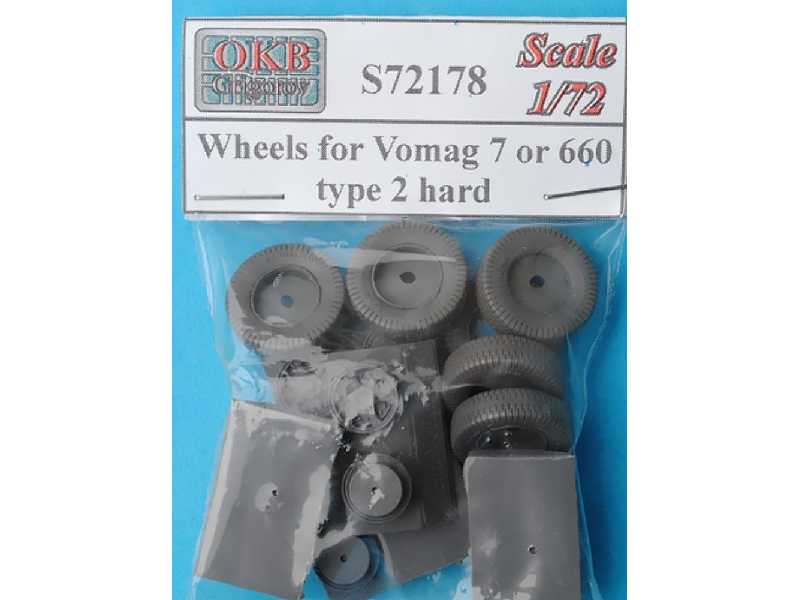 Wheels For Vomag 7 Or 660, Type 2 Hard - image 1