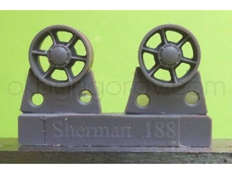 Idler Wheels For M4 Family, Vvss Open Spoke (12 Per Set) - image 1 Idler Wheels For M4 Family, Vvss Open Spoke (12 Per Set) - image 1