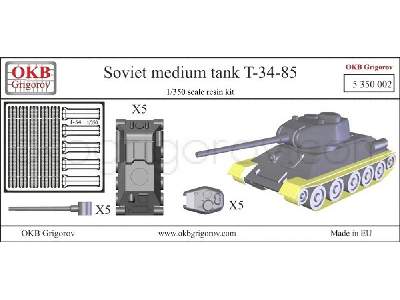 Soviet Medium Tank T-34-85 (5 Pieces) - image 2