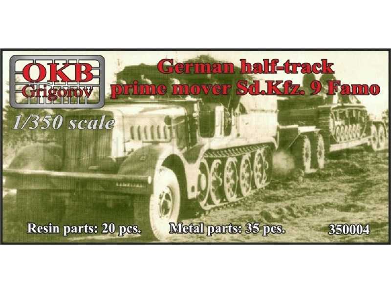 German Half-track Prime Mover Sd.Kfz. 9 Famo (5 Pieces) - image 1