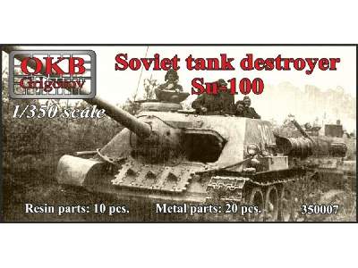 Soviet Tank Destroyer Su-100 (5 Pieces) - image 1