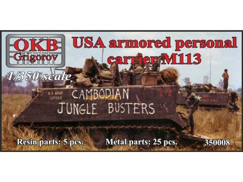 Usa Armored Personal Carrier M113 (5 Pieces) - image 1