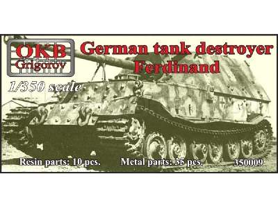 German Tank Destroyer Ferdinand (5 Pieces) - image 1