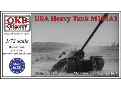 Usa Heavy Tank M103a1 - image 1