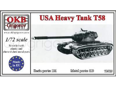 Usa Heavy Tank &#1058;58 - image 1