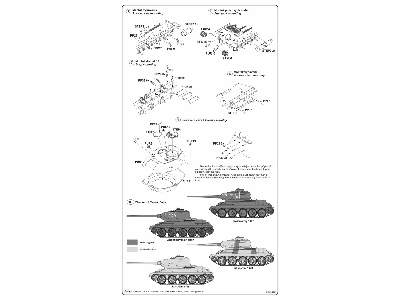 T-34/85 convers.set-?SSR,Egypt vers. - image 3