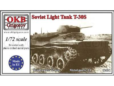 Soviet Light Tank T-30s - image 1