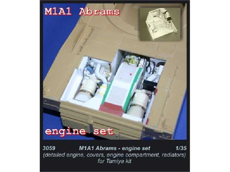 M1A2 Abrams - engine set - image 1