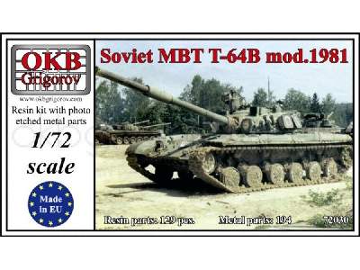 Soviet Mbt T-64b Mod.1981 - image 1