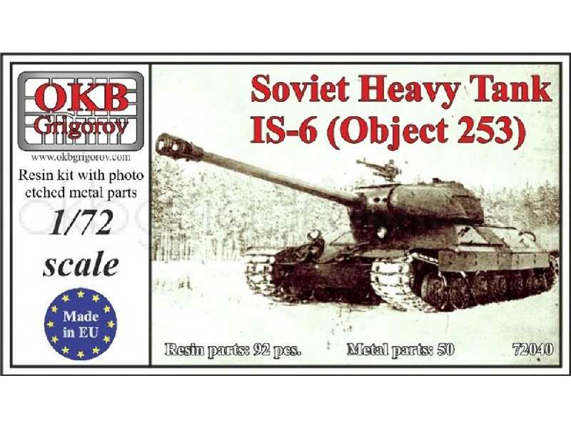 Soviet Heavy Tank Is-6 (Object 253) - image 1 Soviet Heavy Tank Is-6 (Object 253) - image 1