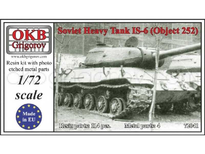 Soviet Heavy Tank Is-6 (Object 252) - image 1 Soviet Heavy Tank Is-6 (Object 252) - image 1
