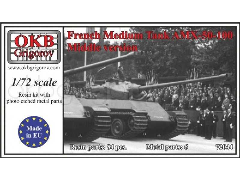 French Medium Tank Amx-50-100, Middle Version - image 1 French Medium Tank Amx-50-100, Middle Version - image 1