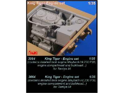 King Tiger Engine Set (Tamiya) - image 1