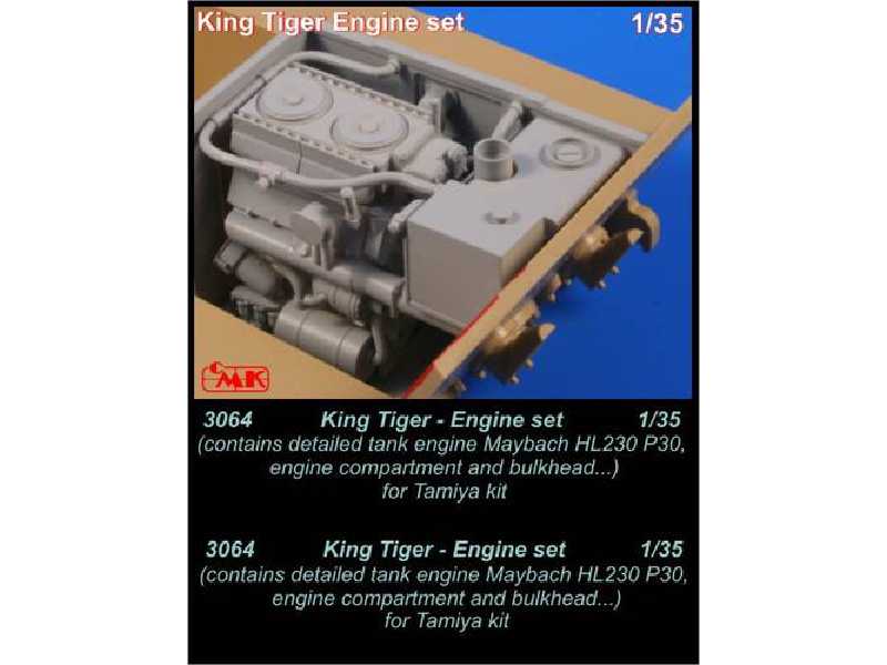 King Tiger Engine Set (Tamiya) - image 1