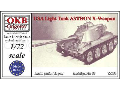 Usa Light Tank Astron X-weapon - image 1