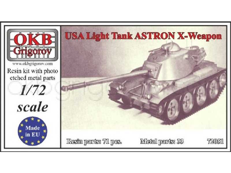 Usa Light Tank Astron X-weapon - image 1 Usa Light Tank Astron X-weapon - image 1