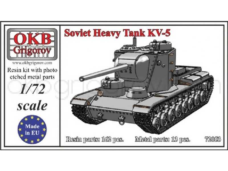 Soviet Heavy Tank Kv-5 - image 1 Soviet Heavy Tank Kv-5 - image 1
