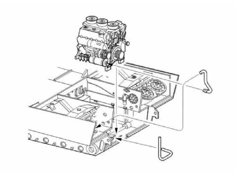 Tiger I engine for Tamiya - image 1