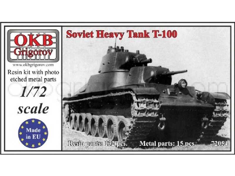 Soviet Heavy Tank T-100 - image 1 Soviet Heavy Tank T-100 - image 1