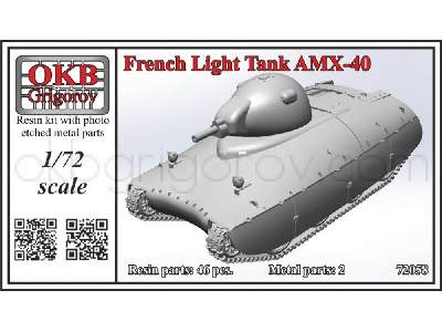 French Light Tank Amx-40 - image 1