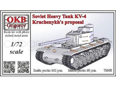 Soviet Heavy Tank Kv-4, Kruchenykh&#8217;s Proposal - image 1
