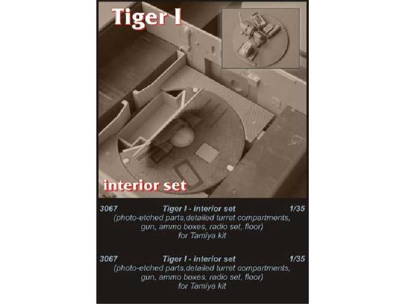 Tiger I interior set - image 1