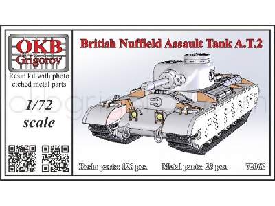 British Nuffield Assault Tank A.T.2 - image 1