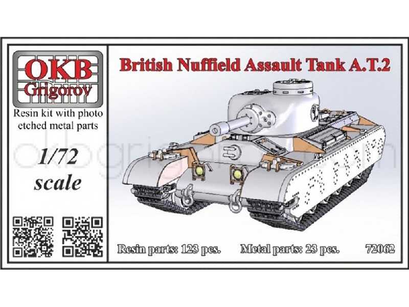 British Nuffield Assault Tank A.T.2 - image 1 British Nuffield Assault Tank A.T.2 - image 1
