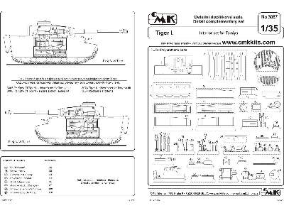 Tiger I interior set - image 2