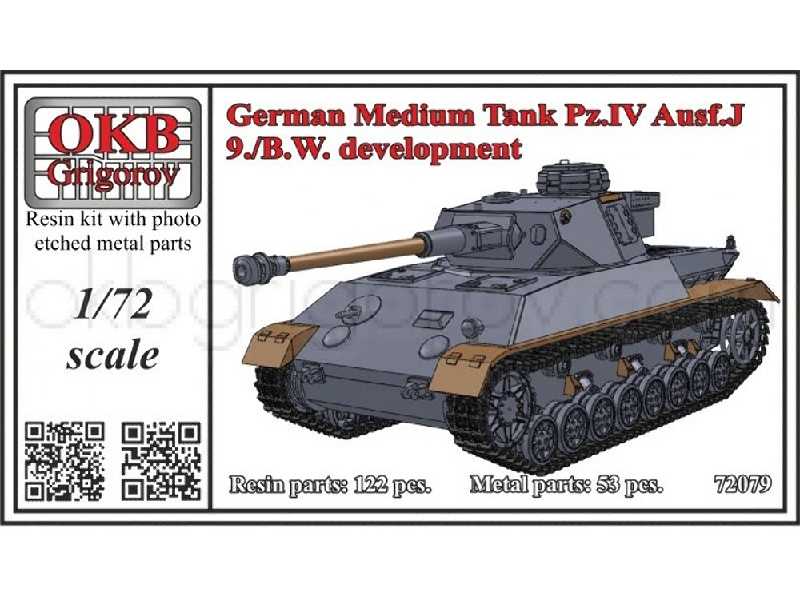 German Medium Tank Pz.Iv Ausf.J, 9./B.W. Development - image 1