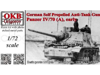 German Self Propelled Anti-tank Gun Panzer Iv/70 (A), Early - image 1