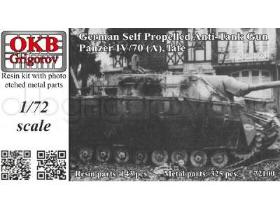 German Self Propelled Anti-tank Gun Panzer Iv/70 (A), Late - image 1