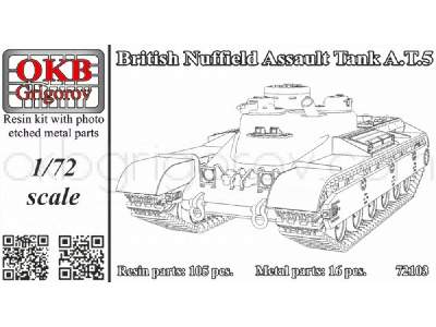 British Nuffield Assault Tank A.T.5 - image 1