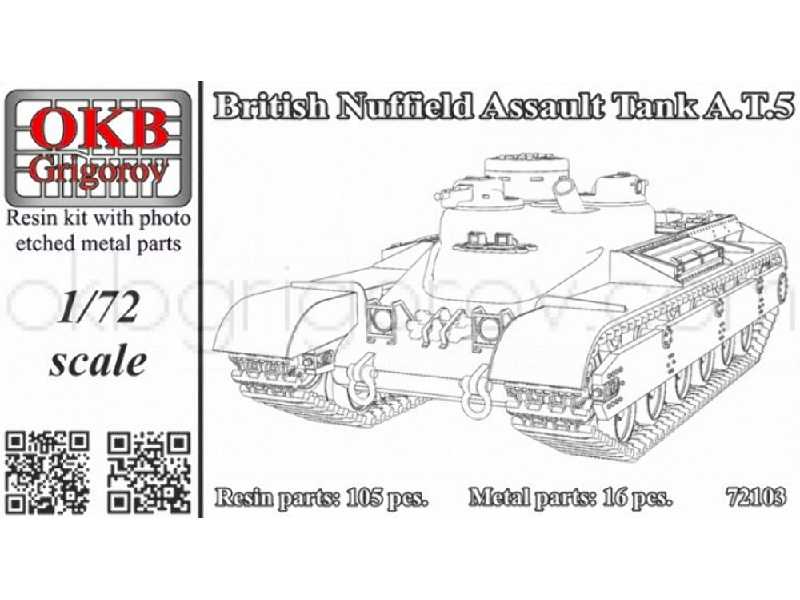 British Nuffield Assault Tank A.T.5 - image 1