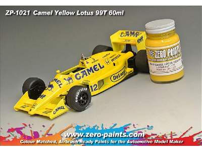 1021 - Team Camel Lotus Yellow (99t -100t) Paint - image 3