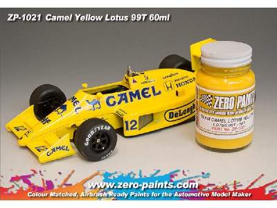 1021 - Team Camel Lotus Yellow (99t -100t) Paint - image 6