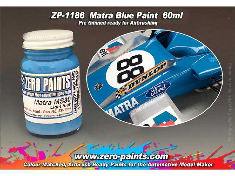1186 - Matra Ms80 Light Blue Paint - image 1