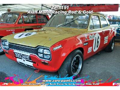 1191 - Alan Mann Racing Paints Red/Gold - image 5