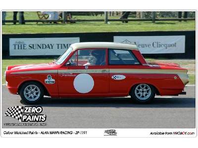 1191 - Alan Mann Racing Paints Red/Gold - image 6