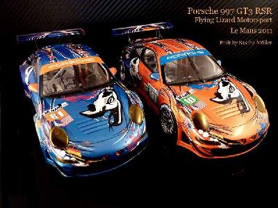 1193 - Flying Lizard Porsche 2011 Paints - image 4