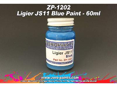 1202 - Ligier Js11 Blue Paint - image 1