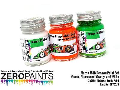 1203 - Mazda 787b Renown Paint Set - image 1