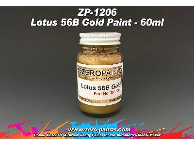 1206 - Lotus 56b Gold Paint - image 2