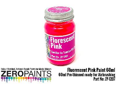 1207 - Fluorescent Pink Paint - image 1